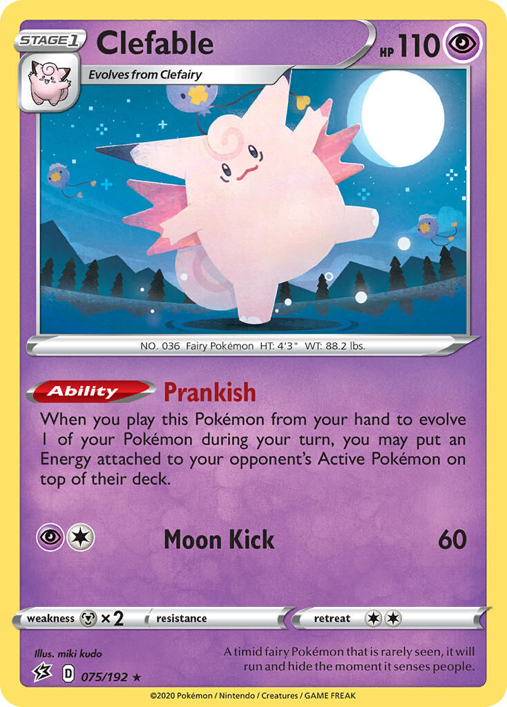 Clefable - 075/192 - EN Clefable - 075/192 - EN