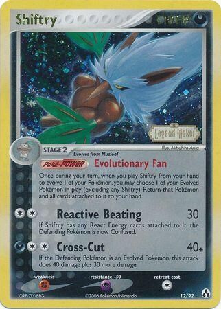 Shiftry - 12/92 - Reverse Holo - EN
