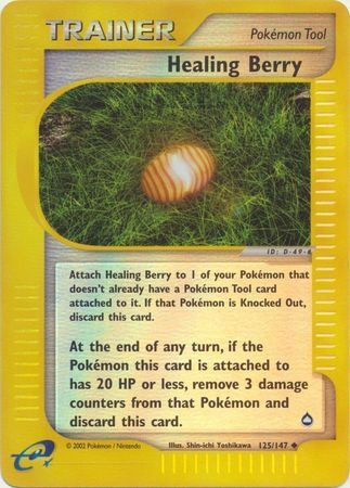 Healing Berry - 125/147 - Reverse Holo - EN Healing Berry - 125/147 - Reverse Holo - EN