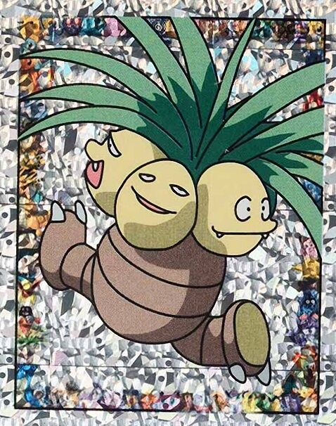 Exeggutor-Prism - S16 - Merlin Sticker Series 1