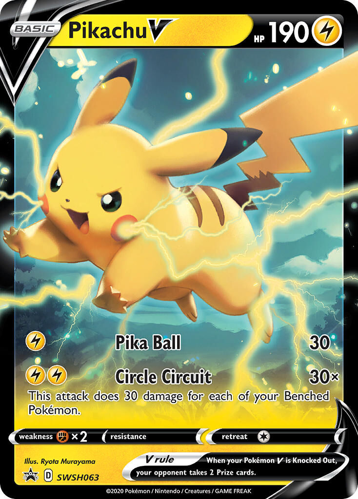 Pikachu V - SWSH063/306 - EN