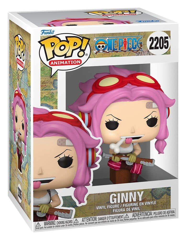 One Piece POP! #2205 Vinyl Animation Figur Ginny 9 cm