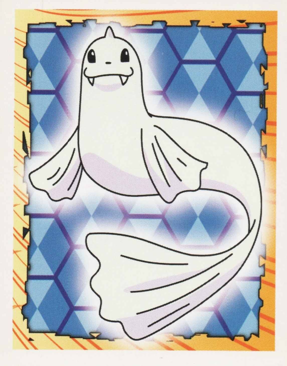 Dewgong - 87 - Merlin Sticker Series 1