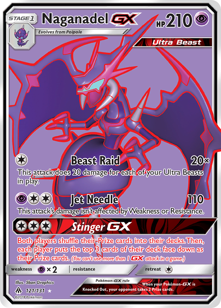 Naganadel-GX - 121/165 - EN Naganadel-GX - 121/165 - EN