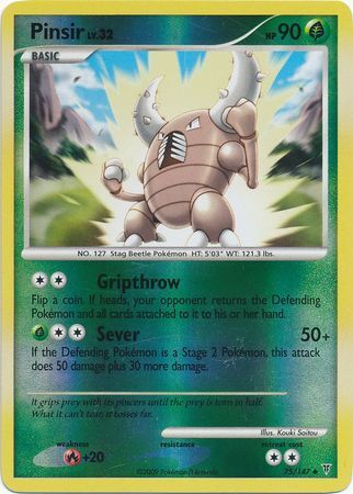 Pinsir - 75/147 - Reverse Holo - EN Pinsir - 75/147 - Reverse Holo - EN