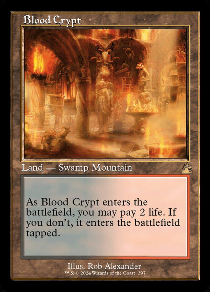 Blood Crypt - RVR 397 - Normal - EN - NM Blood Crypt - RVR 397 - Normal - EN - NM