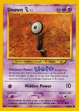 Unown L - 86/113 - Unlimited - EN