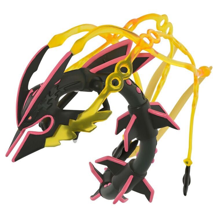 Black Mega Rayquaza Takara Tomy Moncolle Collection Figur