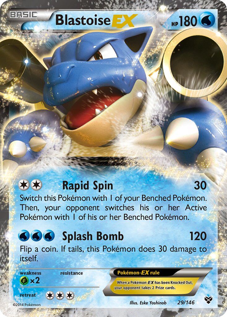 Blastoise-EX - 29/146 - EN