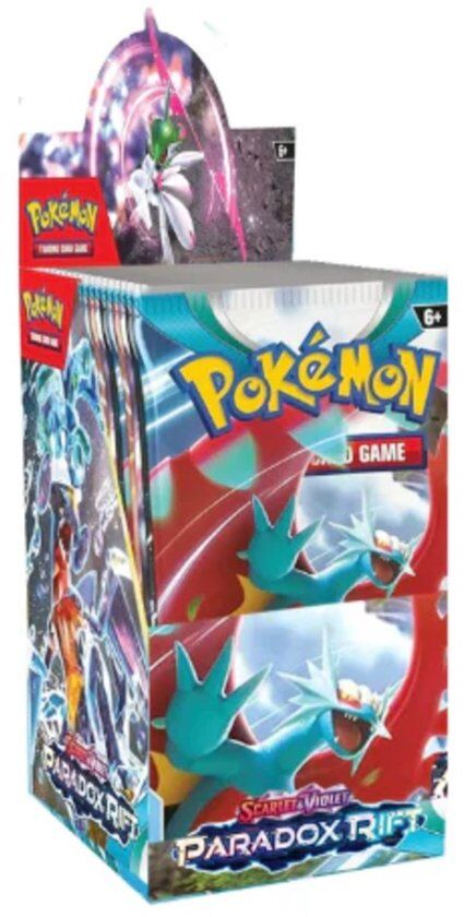 Pokémon TCG: Scarlet & Violet Paradox Rift Booster Display (18) - EN Pokémon TCG: Scarlet & Violet Paradox Rift Booster Display (18) - EN