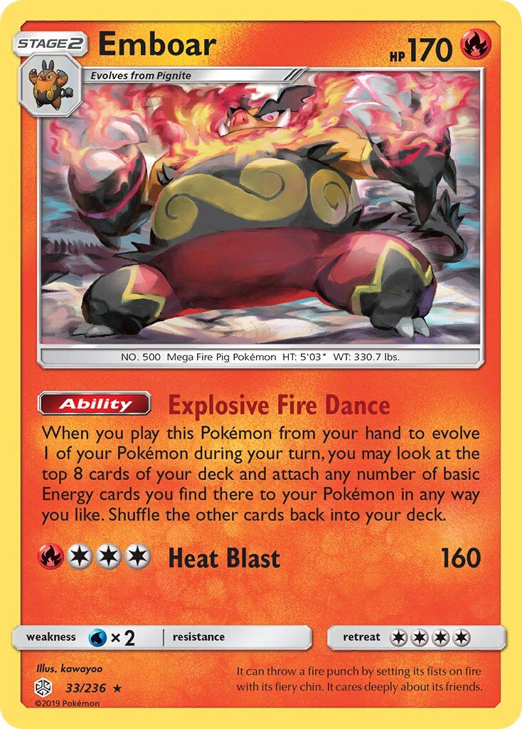 Emboar - 33/236 - EN