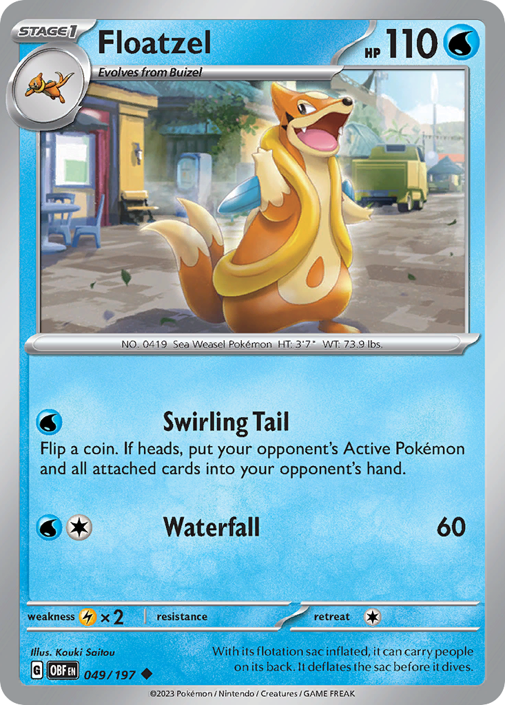 Floatzel - 049/230 - EN
