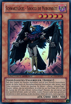 Schwarzflügel - Sirocco die Morgenröte - Yu-Gi-Oh!