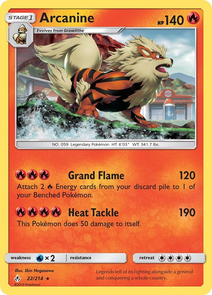 Arcanine - 22/214 - EN Arcanine - 22/214 - EN