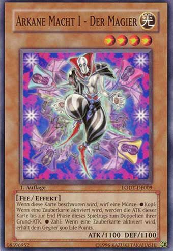 Arkane Macht I - Der Magier - Yu-Gi-Oh!
