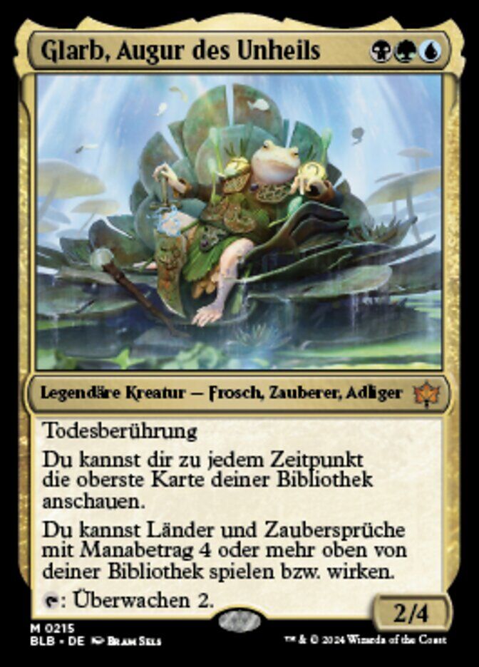 Glarb, Calamity's Augur - BLB 215 - Normal - DE - NM