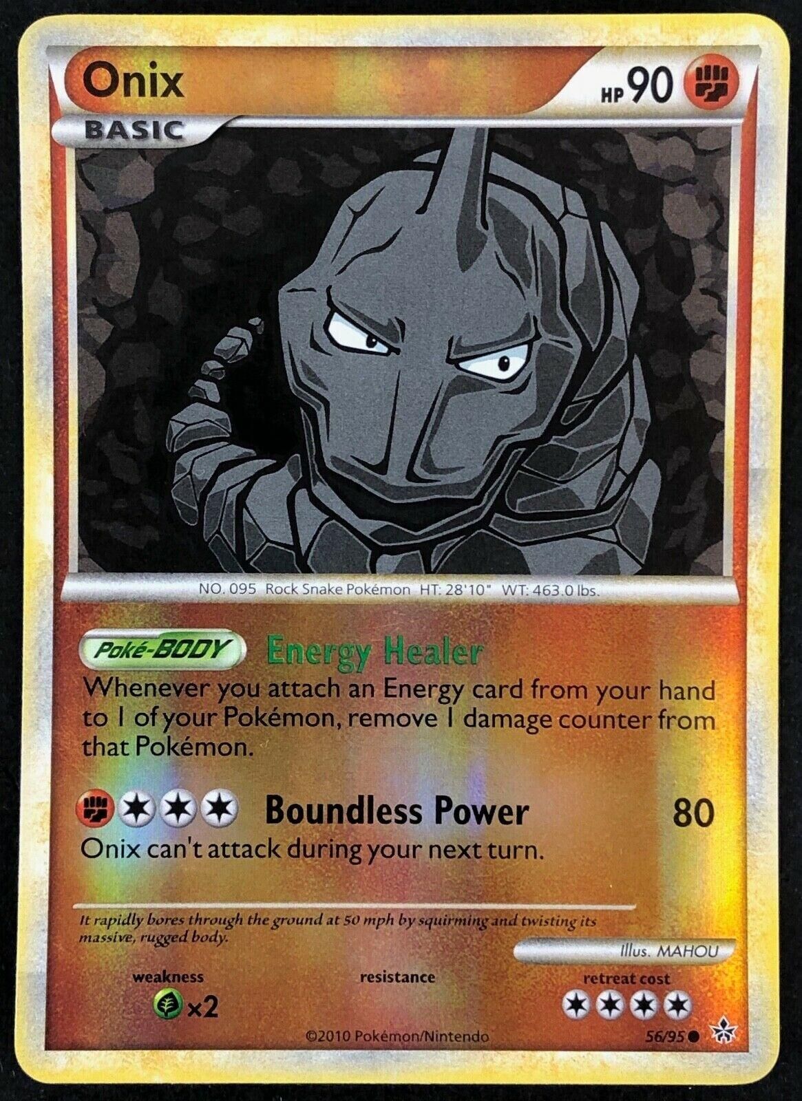 Onix - 56/95 - Reverse Holo - EN