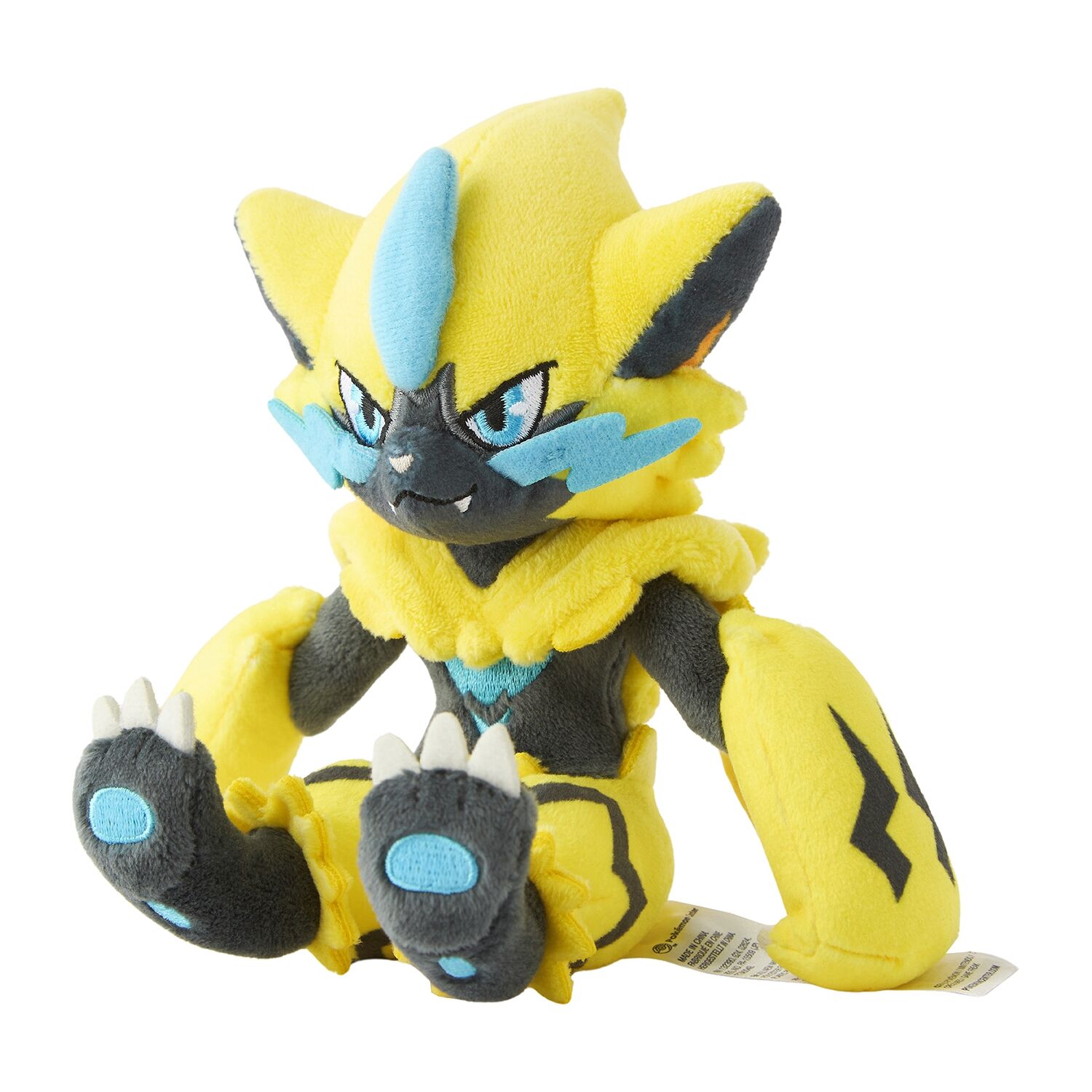 Zeraora Sitting Cuties Plush - 16.0 cm