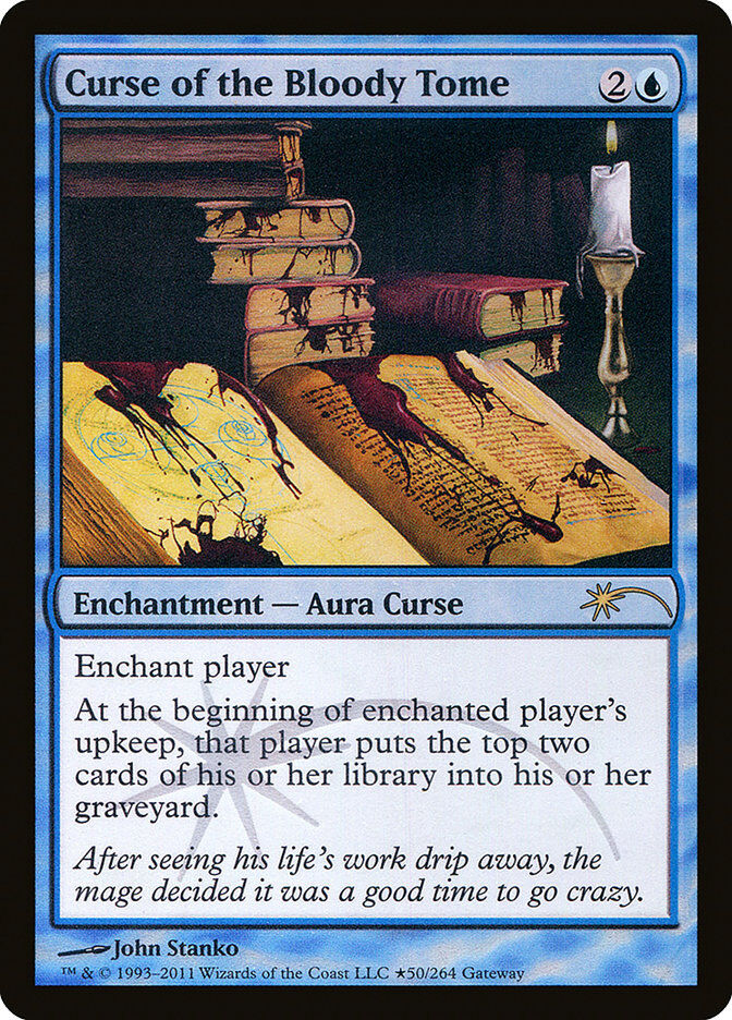 Curse of the Bloody Tome - WPN Promo Holo - MTG - Near Mint - EN