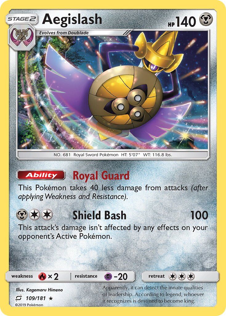 Aegislash - 109/181 - EN