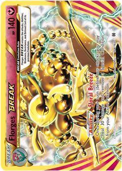 Florges BREAK 104/162 - Pokémon TCG - Near Mint