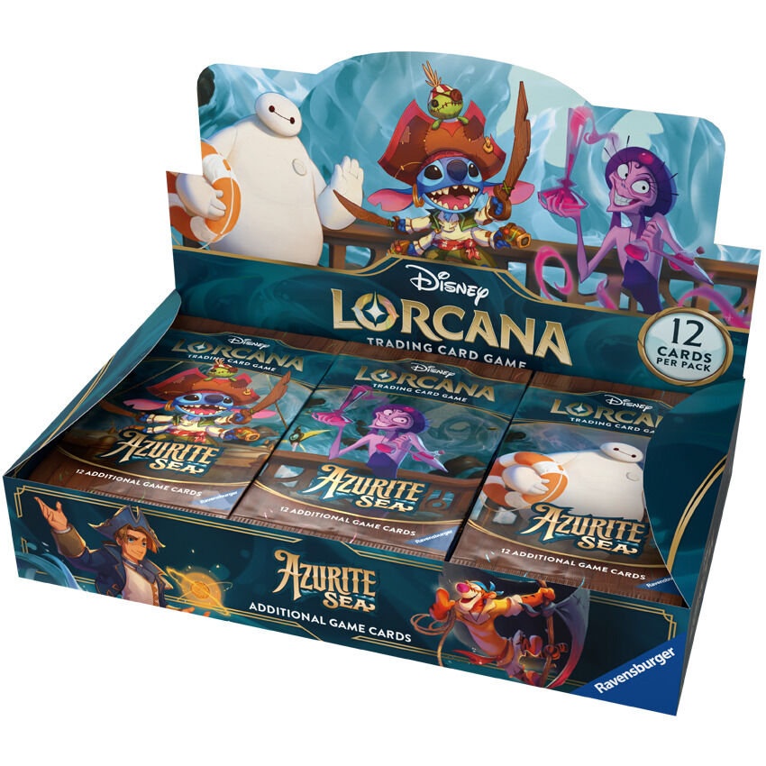 Disney Lorcana 6: Azurite Sea Booster Display (24) - EN Disney Lorcana 6: Azurite Sea Booster Display (24) - EN