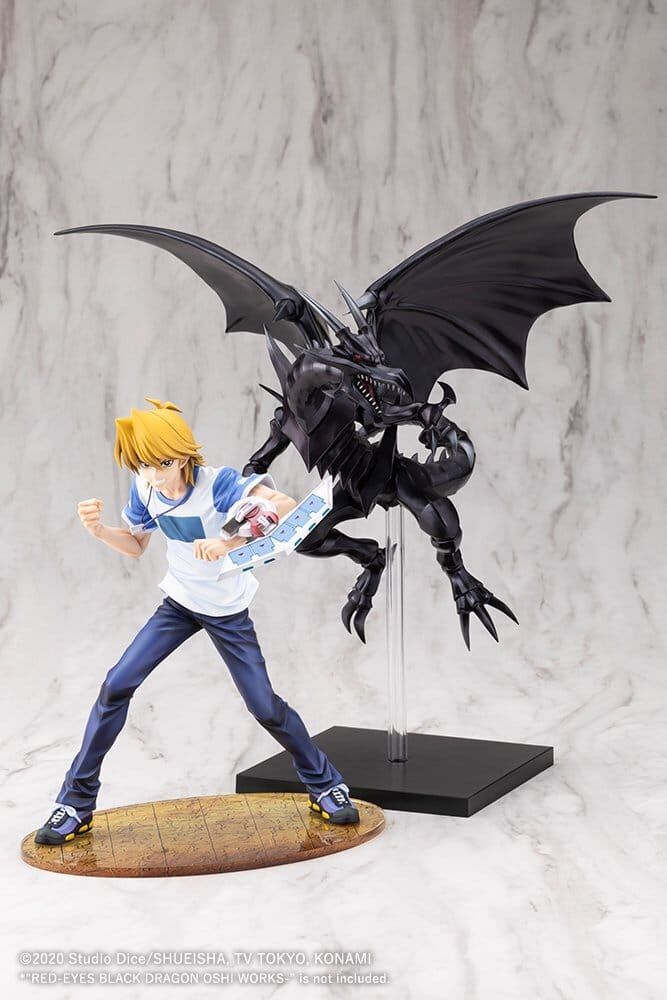 Yu-Gi-Oh! ARTFX J PVC Figur 1/7 Katsuya Jonouchi (Joey Wheeler) Passionate Duelists 22 cm