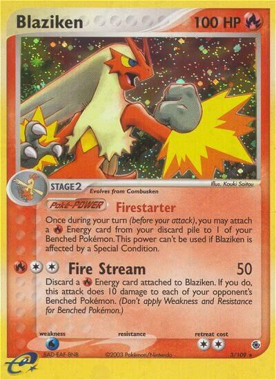 Blaziken - 3/109 - EN Blaziken - 3/109 - EN