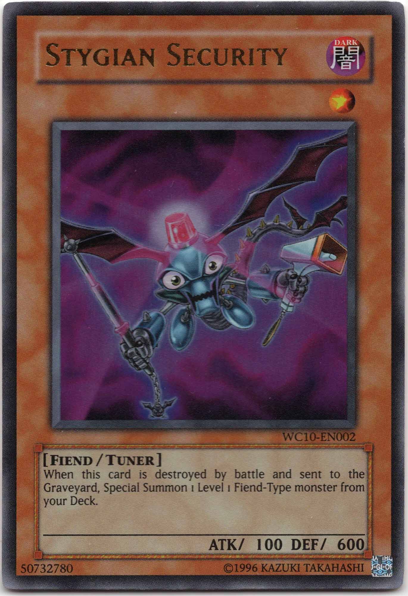 stygian-security-wc10-en002-ultra-rare-near-mint Stygian Security - WC10-EN002 - Ultra Rare (Near Mint)