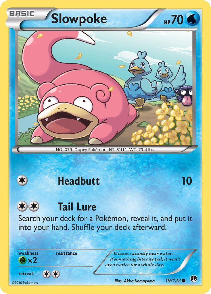 Slowpoke - 19/122 - EN Slowpoke - 19/122 - EN