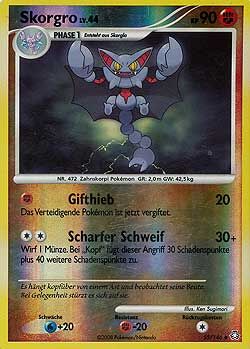 Skorgro - 55/146 - Reverse Holo - Pokémon TCG - Near Mint - DE