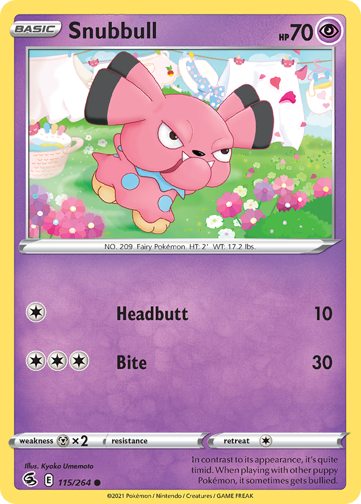 Snubbull - 115/264 - EN Snubbull - 115/264 - EN