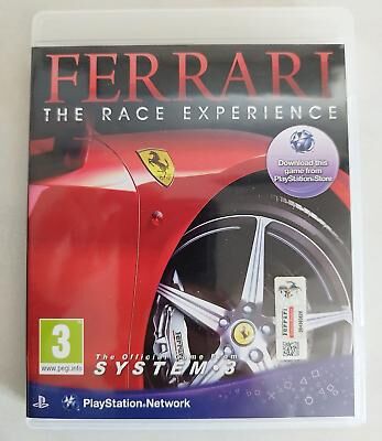 Ferrari: The Race Experience [Not for Resale] - OVP - PS3