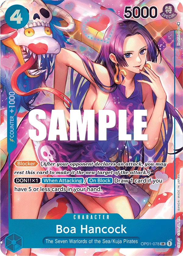 Boa Hancock - OP01-078 - Alternate Art - EN