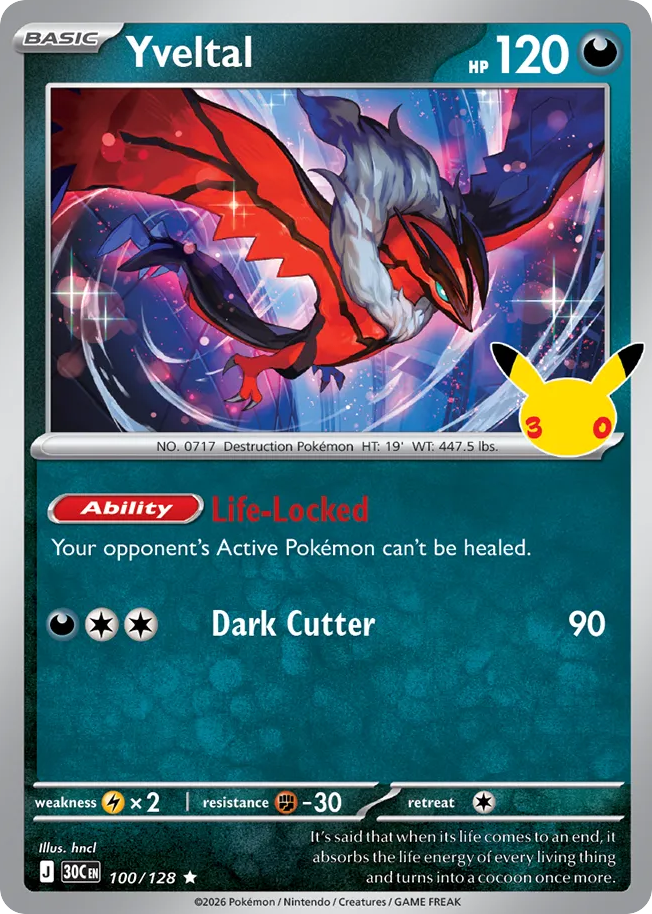 Yveltal - 100/128 - EN Yveltal - 100/128 - EN