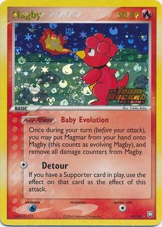 Magby - 24/109 - Reverse Holo - EN Magby - 24/109 - Reverse Holo - EN