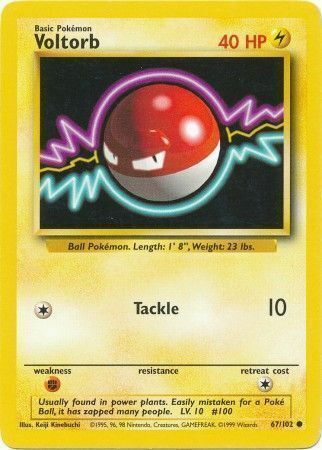 Voltorb - 67/102 - Unlimited - EN Voltorb - 67/102 - Unlimited - EN