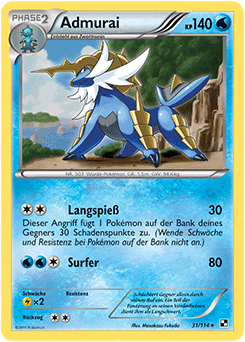 admurai-31-114-reverse-holo-pokemon-tcg-near-mint-de Admurai - 31/114 - Reverse Holo - Pokémon TCG - Near Mint - DE