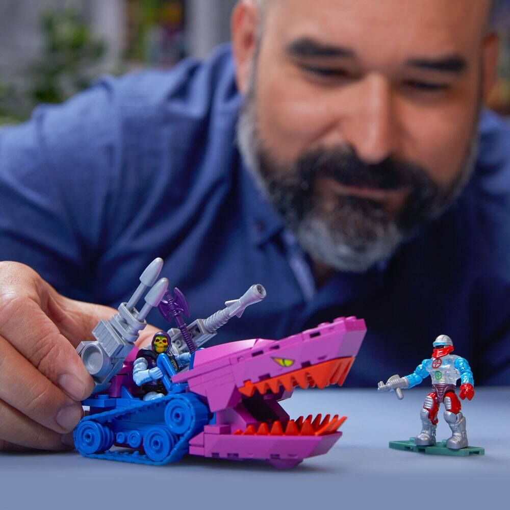 Masters of the Universe Origins Mega Construx Bauset Land Shark 23 cm