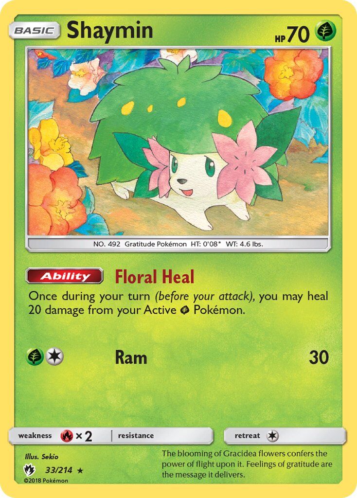 Shaymin - 33/214 - EN