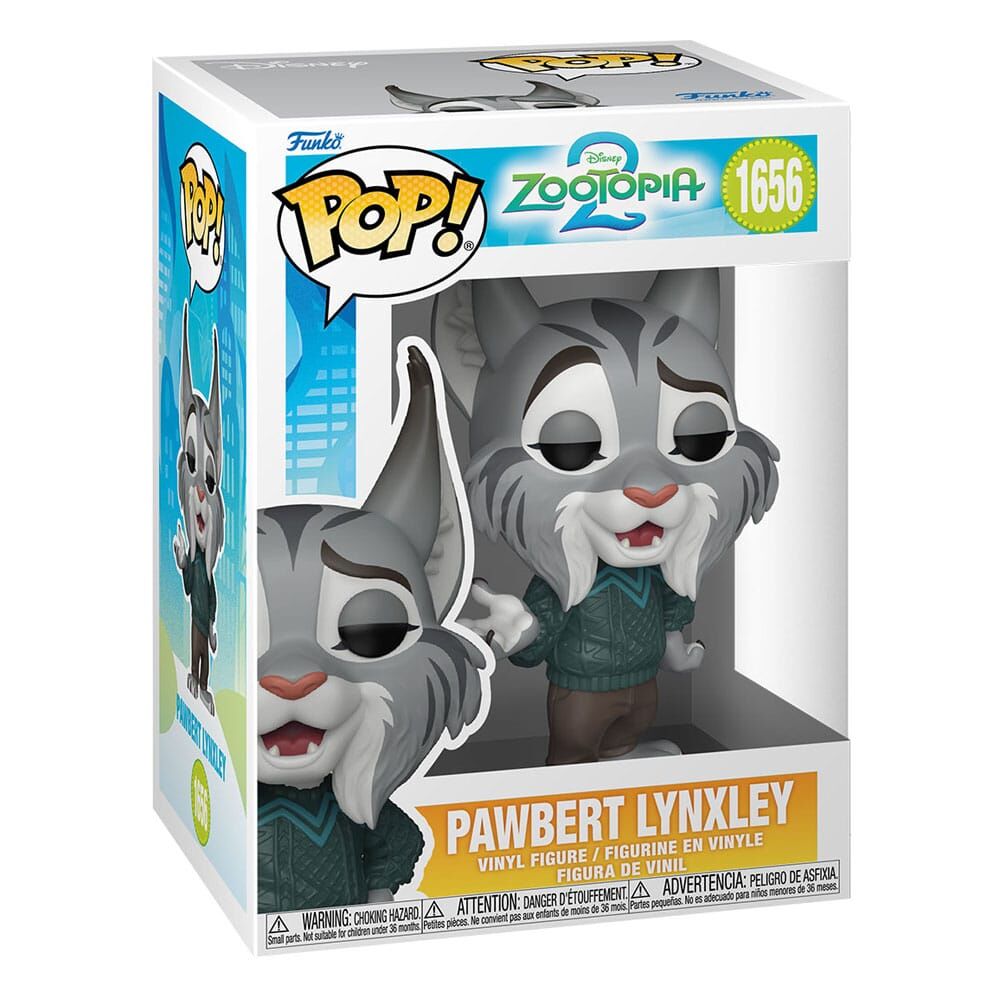 ZOOTOPIA 2 POP! #1656 Movies Vinyl Figur Pawbert Lynxley - 9 cm