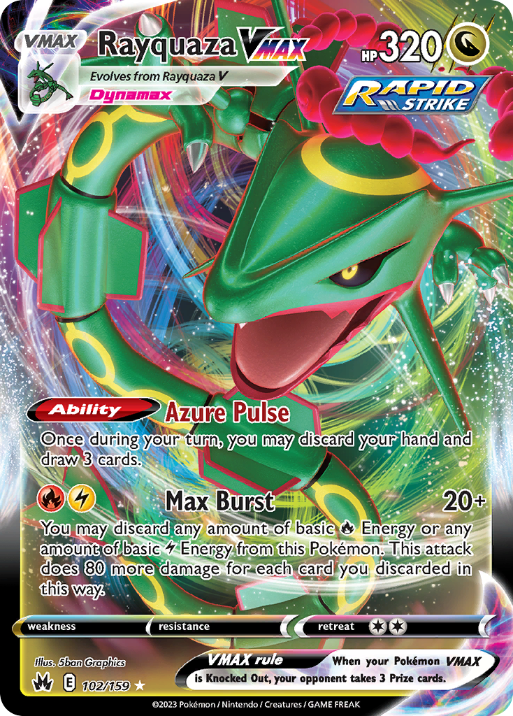 Rayquaza VMAX - 102/159 - EN Rayquaza VMAX - 102/159 - EN