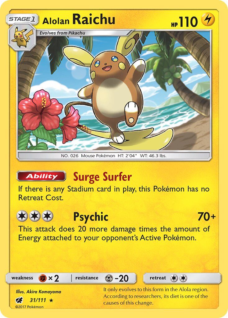 Alolan Raichu - 31/111 - EN