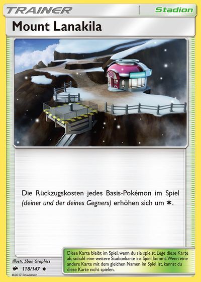 mount-lanakila-pok-mon-tcg Mount Lanakila 118/147 - Pokémon TCG