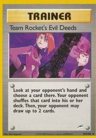 Team Rocket’s Evil Deeds - 103/113 - Unlimited - EN