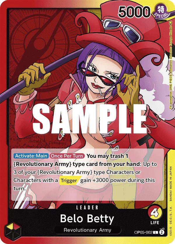 Belo Betty - OP05-002 Belo Betty - OP05-002
