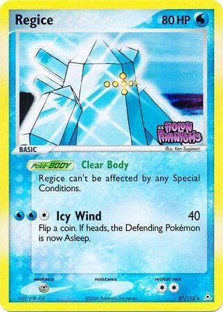 Regice - 27/110 - Reverse Holo - EN