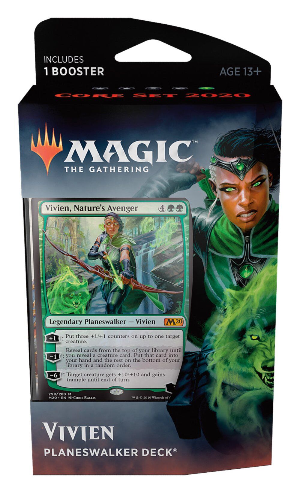 Core Set 2020 Planeswalker Vivien - Magic the Gathering - EN Core Set 2020 Planeswalker Vivien - Magic the Gathering - EN