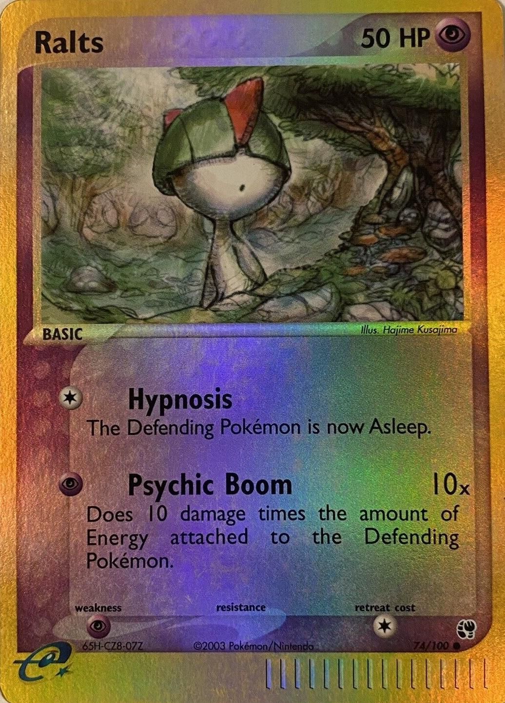 Ralts - 74/100 - Reverse Holo - EN