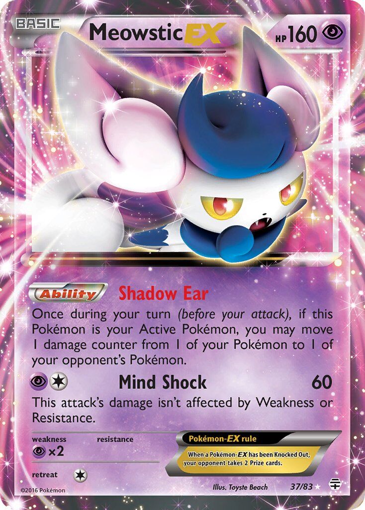 Meowstic-EX - 37/83 - EN